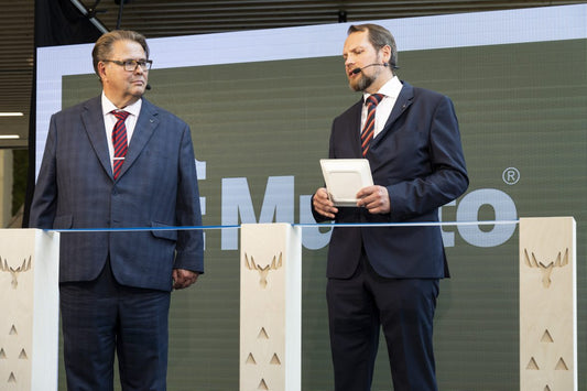 Metsä Group’s and Valmet’s 3D fibre product demo plant was inaugurated in Äänekoski