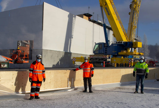 Construction of Metsä Spring and Valmet’s demo plant for 3D fibre products progressing