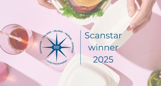 Muoto Twin products win ScanStar 2025 Award for wood fibre-based packaging for food products
