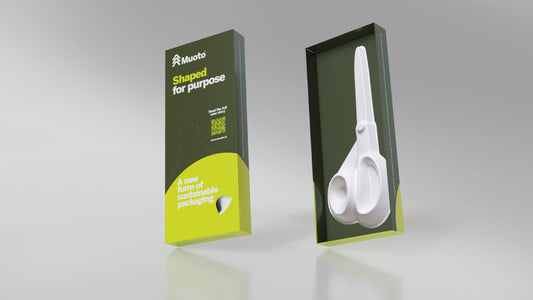 Brand new fibre-based Muoto™ gift packaging